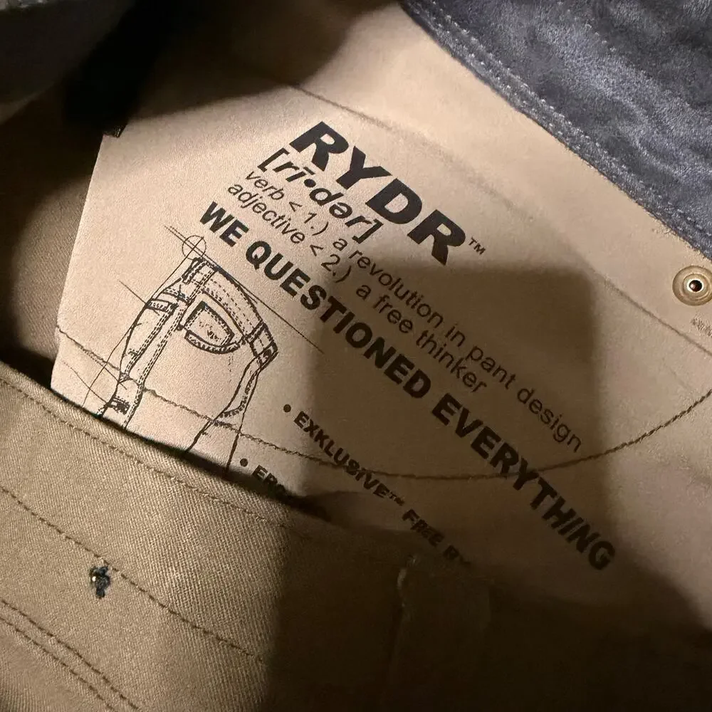 Kuhl RYDR Pants Mens 35 x32 Vintage Patina Dye Pants Brown Hiking Outdoor